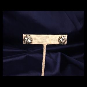 Simple multi-stone earrings